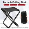 Portable Folding Fishing Stool Lightweight Aluminum Alloy Outdoor Camping Chair for Outdoor Travel Hiking Picnic Camping Fishing Seat Activities