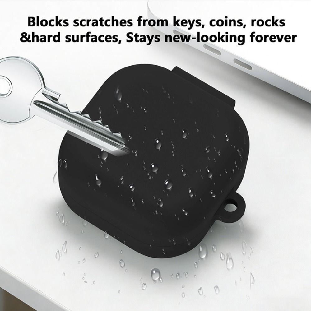 With Keychain Earphone Case Anti-fall Earbuds Accessories for Samsung Buds 4/4 Pro
