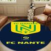 Fc Nantes Crest Design Round mat, Anti-slip Circle Carpet Chair rug For livingroom,Bedroom, doormat home decor Gift Christmas Gifts