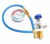Multi-Purpose Car AC Refrigerant Charging Hose with Low Pressure Port
