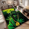 Snoop Dogg Weed Leaf Gold Chain Sunglasses Art Print PosterOffice Mat Home Decor Office Desk Chair Carpet for Office Ph110