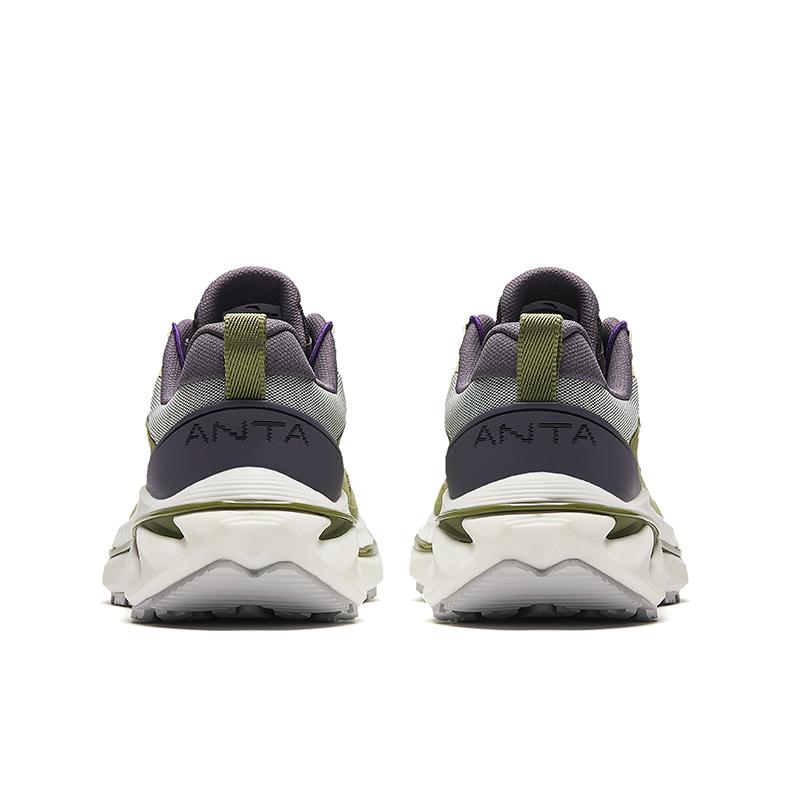 Anta Explore Pro Trail Running Shoes Men Sneakers Green Purple 912425512-4