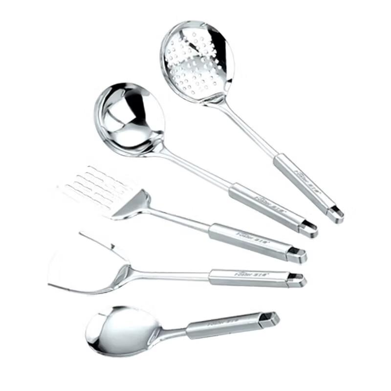 Faust Stainless Steel 6-Piece Kitchen Utensil Set