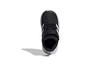 Adidas Rapidarun Elite Cushioning Abrasion Resistant Breathable Low top Toddler Shoes Black White Infant And Toddler EF9277
