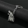 House Stark Key Chain Song Of Ice And Fire Key Rings Holder Souvenir For Gift Chaveiro Men Jewelry