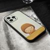 Yoshitomo-Nara Phone Case For IPhone 16,15,14,13,12,11,XS,XR,X,8,7,Pro,Max,Plus,mini Silicone Black Cover