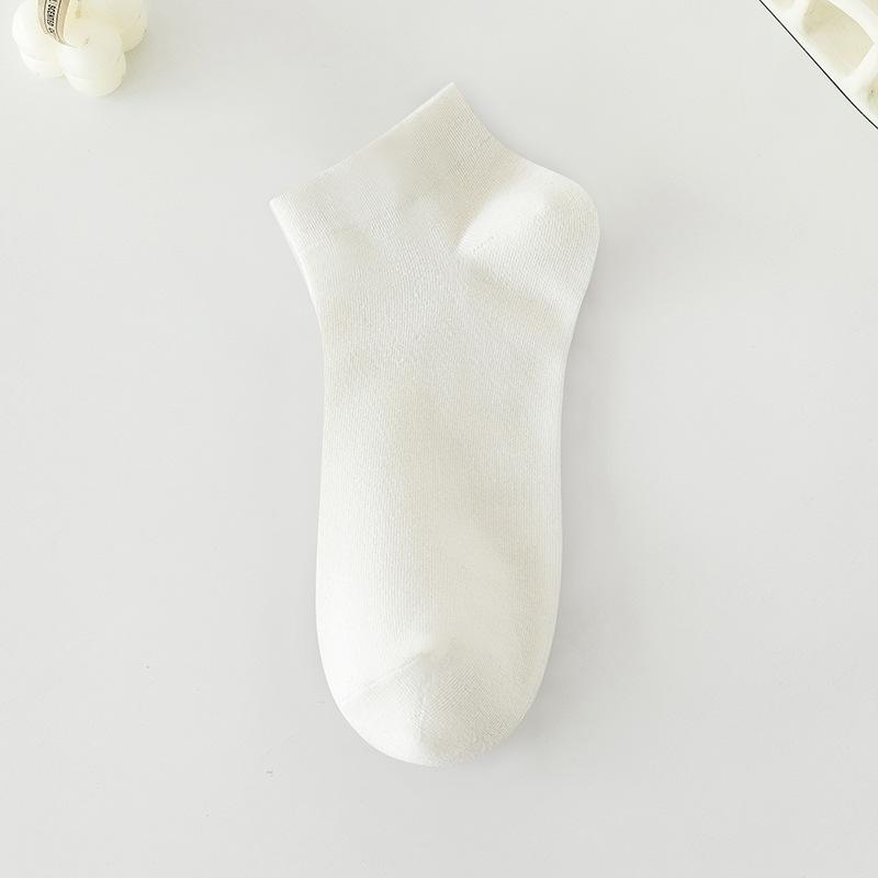 

Женские летние тонкие однотонные влагоотводящие дышащие бесшовные носки 1 pair