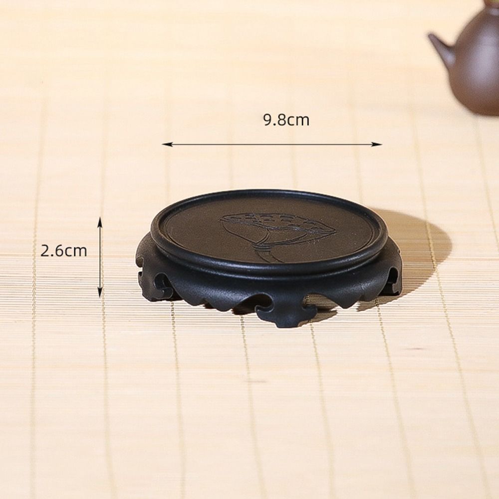 Circular Flower Pot Tray Solid Color Fish Bowl Decoration Stand New Flowerpot Base  Home