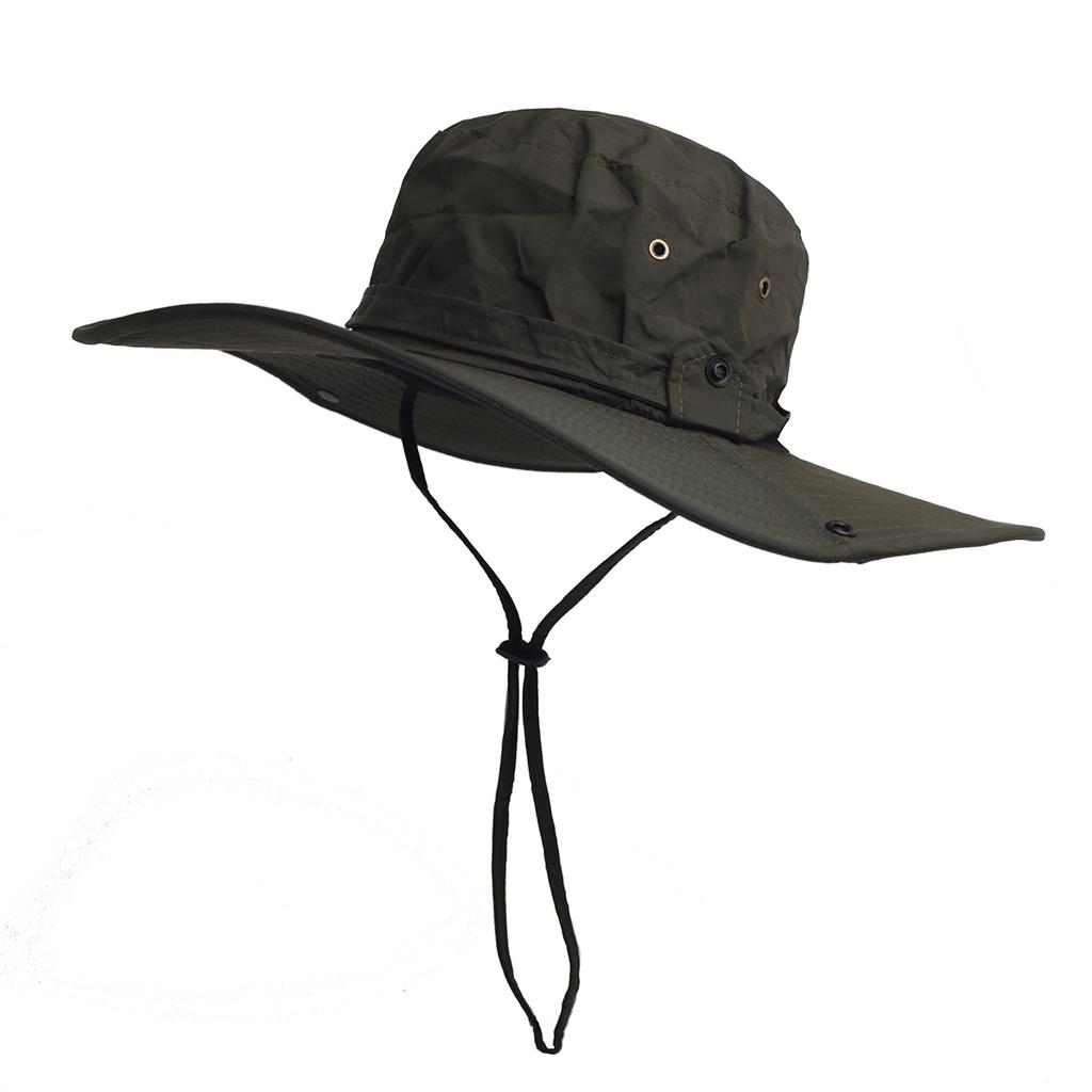 Sun Protection Wide Brim Bucket Hat Quick-Dry Summer Man Women Anti-Uv Caps Sun Protection Breathable Fisherman Hat Camping