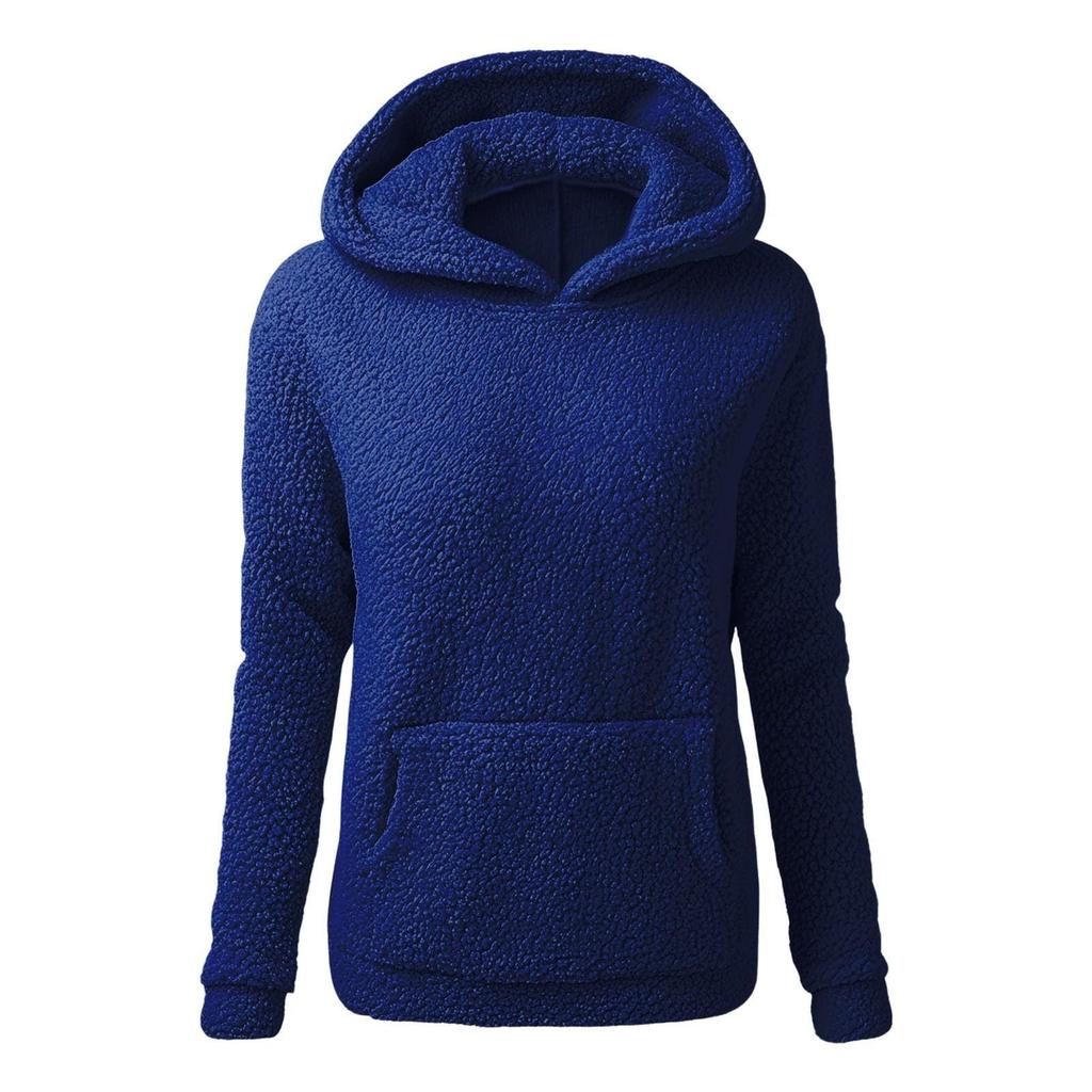 Women's Sweatshirt Fleece Hoodie Oversized Pullover Fuzzy Pajama Tops