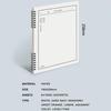 Munid 8mm Lined Notebook (Spring, 4ea - 190 X 258mm X 32Sheets), WHITE