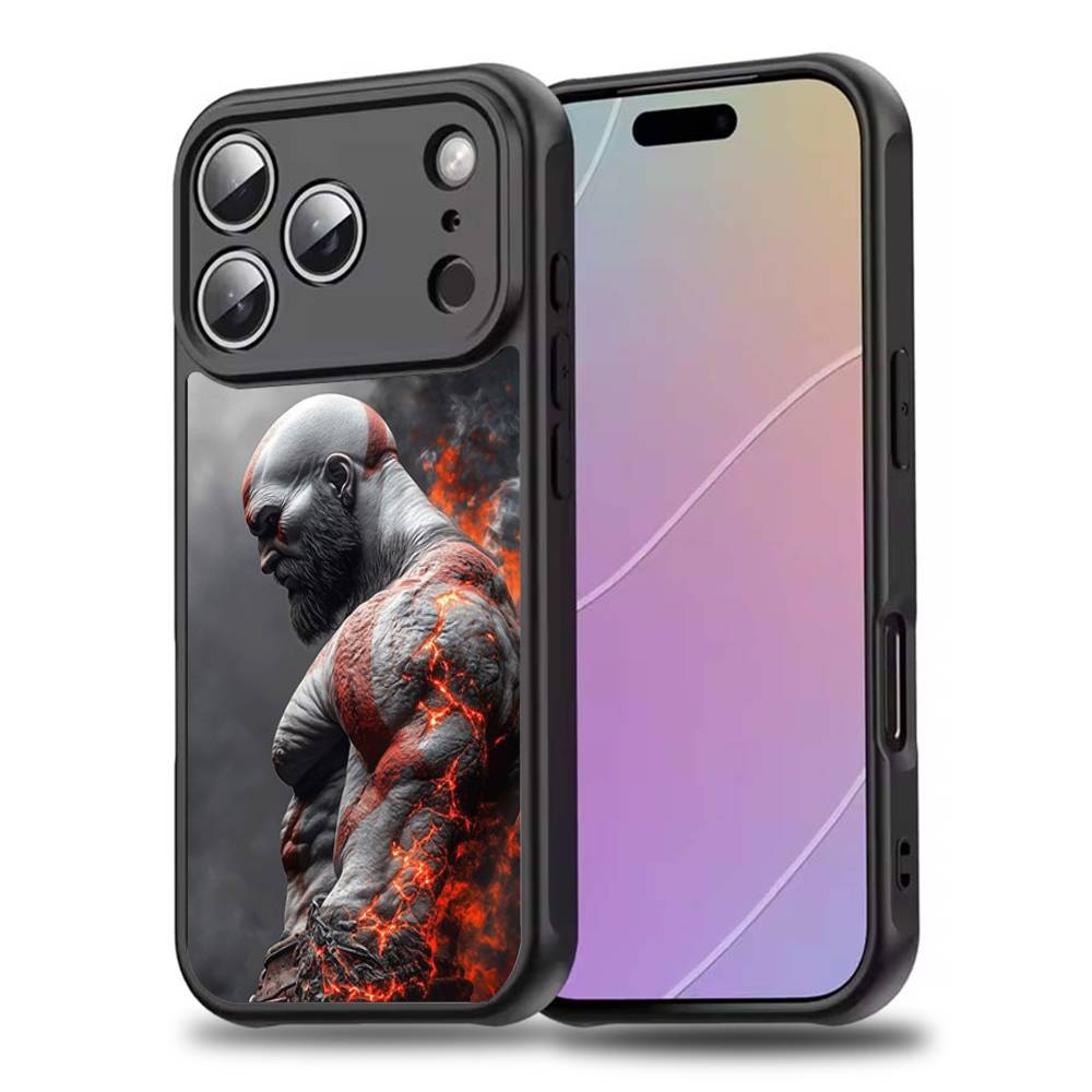 Game G-God of W-War Game Phone Case For iPhone 17,16,15,14,13,12,11,Pro,Max,Plus,Mini,SE4,E Magnetic For Magsafe Wireless
