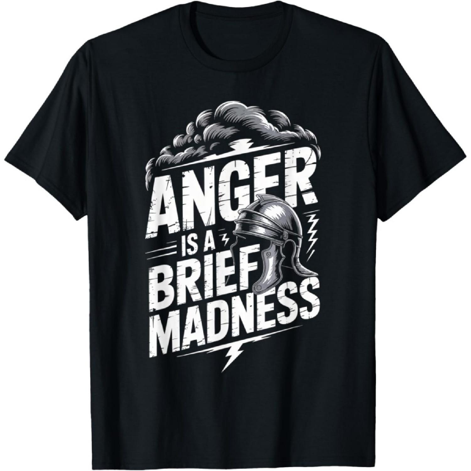 Сенека Стоик Философ Цитата Мотивационный Стоицизм Графическая Футболка S