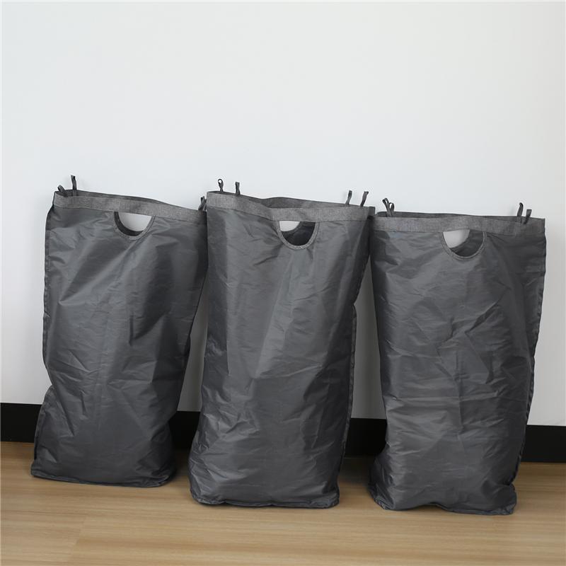 Cesti ABWR-Hampers per Cesto della Biancheria con Coperchio, Cesto della Biancheria da 160L a 3 Scomparti per Vestiti Sporchi per Camera da Letto, Lavanderia