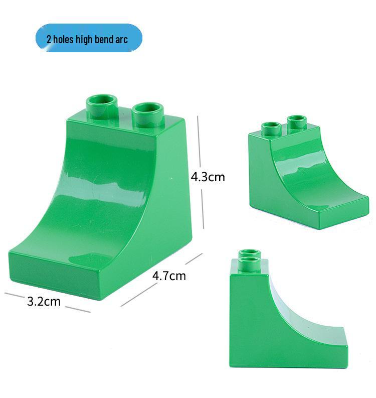 LEGO Duplo-Compatible Building Blocks: Accessories & Special Shapes for Kids' Educational Toys