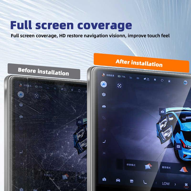 For Toyota Alphard 2024-2025 Navigation Screen HD Tempered Glass Protector Display Screen Protection Accessories