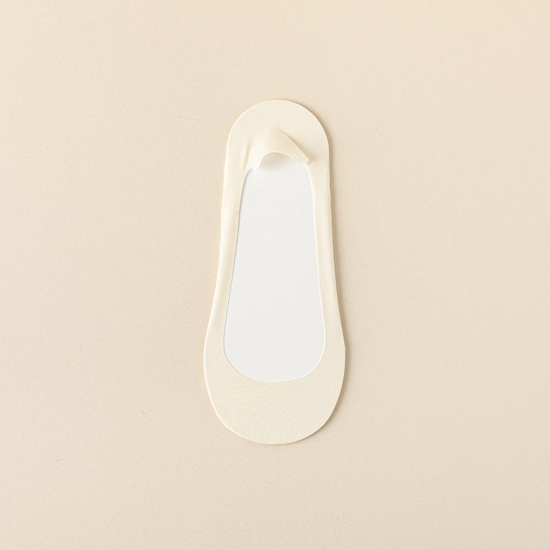 

Женские летние тонкие нескользящие носки-лодочки из ледяного шелка, не сползающие с пятки, с мелким вырезом и низкой посадкой 1 pair