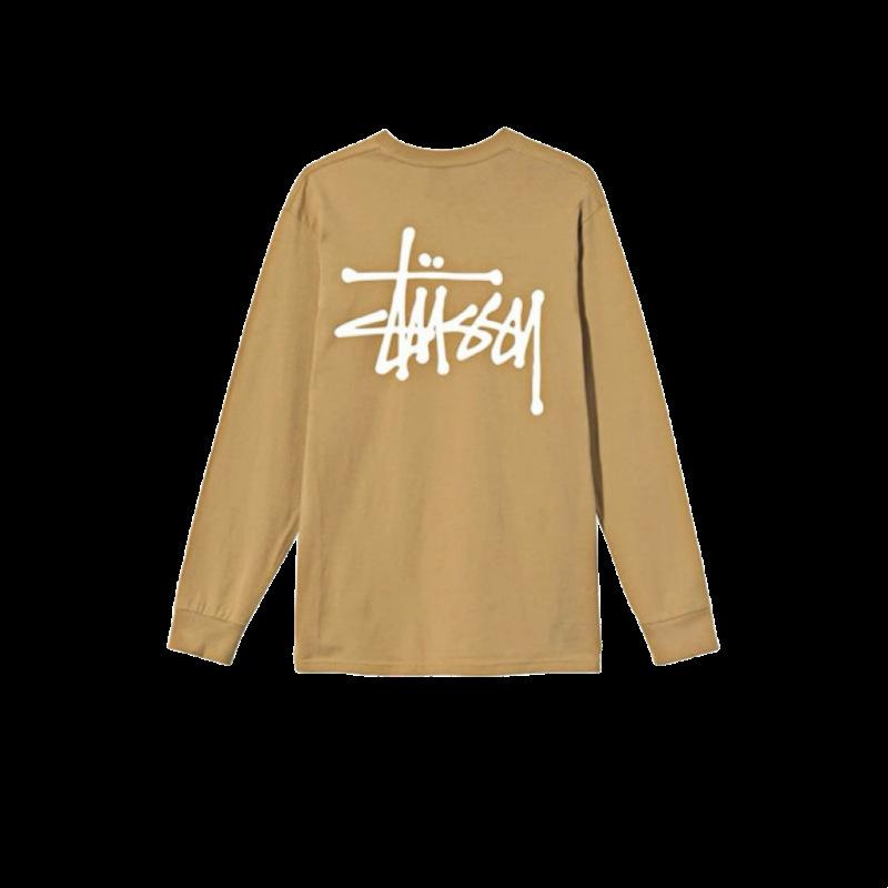 STU SS25 dice printing long-sleeved t-shirt for men and women of the same style, spot classic