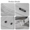 Men Baseball Cap Cadet Hat  Breathable Adjustable Flat Top Cap Spring Summer Visor Hat Casual Outdoor Anti-Uv Cap