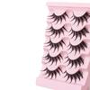 Thick Long Handmade Craft Wispy Fluffy Thai Wet Eyelashes False Eyelashes 3D Faux Mink Eyelashes