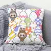 Cute Rabbit Pillowcase, Student Dormitory Bedroom Pillowcase, Office Pillow Cover Sofa