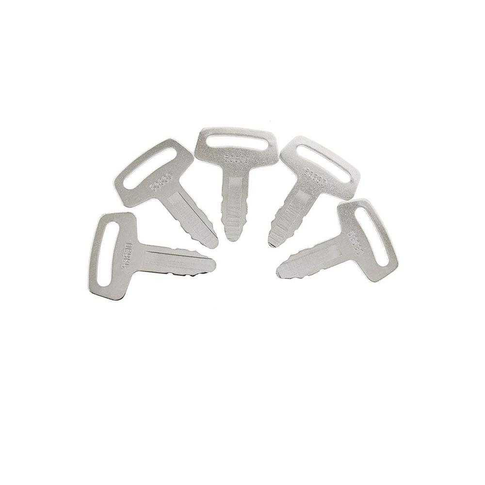 

5PCS Ignition Keys RC101-53630 for Kubota K008 K008-3 KX91-2 KX101 KX121-2 KX151