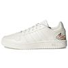 Neo Hoops 2.0 Synthetic Leather Floral Comfortable Durable Low-Top Retro Basketball Shoes Women Sneaker White EF0122