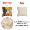 New Thanksgiving Pumpkin Pillow Case Nordic Home Decor Linen Printed Cushion Living Room Sofa Pillow