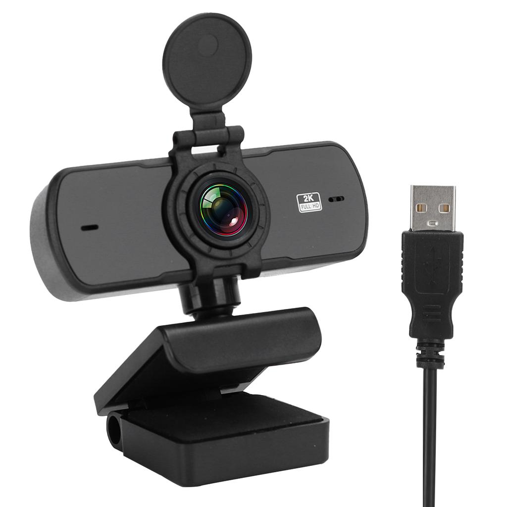 Webcam with Microphone Live Broadcast USB Computer Camera High Definition Accessories 2K 1440PPC 05