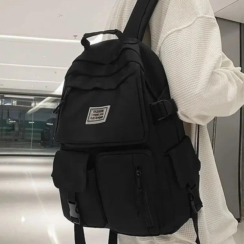 Модный рюкзак из нейлона для женщин — фото 7