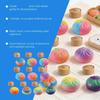 Colorful Gradient Steamed Bun Stress Relief Toy With Steamer For Kids Sensory Development And Creative Role Play Game 24Be