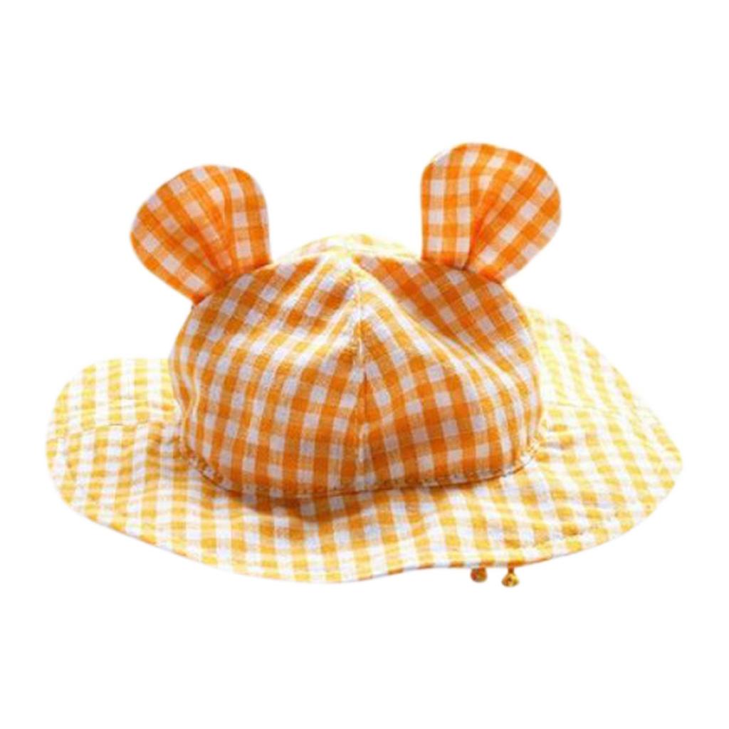 Plaid Pet Dog Hat Cute Sun Dog Hat Sun Hat Dog Sun Hat With Rope Adjustment