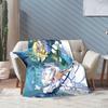 Cookie Run Kingdom White Lily Pure Vanilla Flannel Fashion Blankets  Novelty Throw Fashion Blanket for Sofa Bedding Lounge 200x150cm Ultra-S