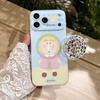 Magnetic Suction Transparent Cute Case for Apple iPhone 17 Pro Max