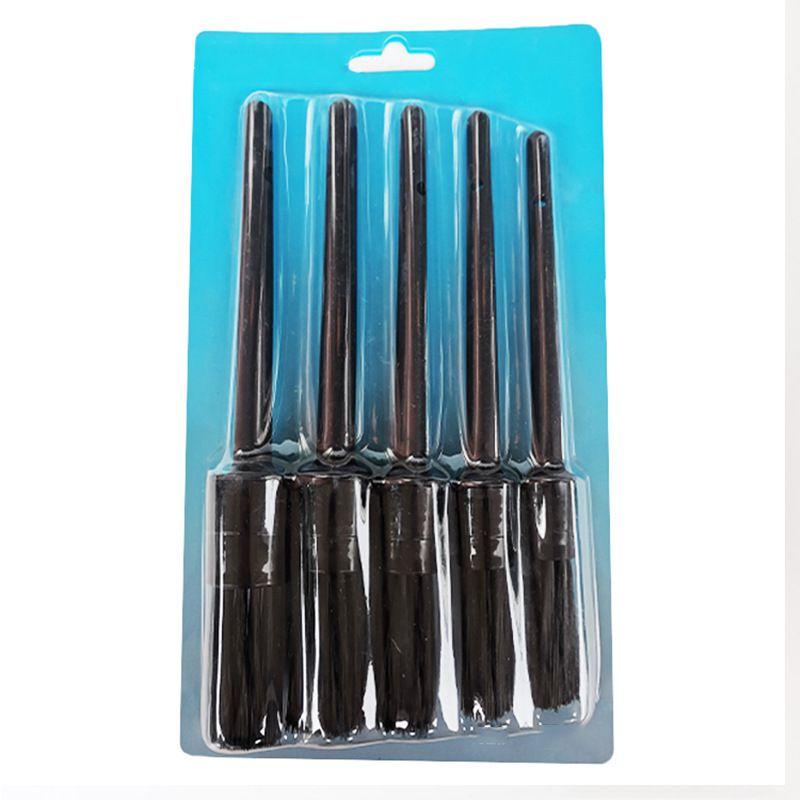 Ultimate Cleaning Solution 5pcs Car Detailing Brush Set For Wheels Engine Air Vents More