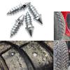 50pcs Car Motorcycle Tire Spikes Snow Ice Road Wheel Tyre Studs Screw For Winter