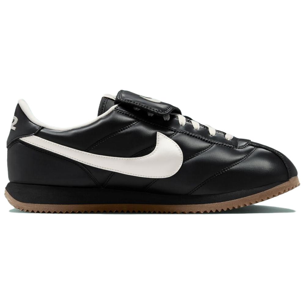 Nike Cortez Lær SE Tiempo-pakke - Svarte Unisex Sneakers Hvit Gummi-brun IM4843-010