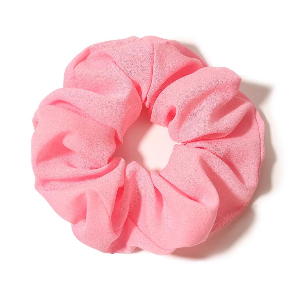 Fluoreszierendes einfarbiges elastisches Haargummi - Modisches und vielseitiges Accessoire für Dutt-Frisuren