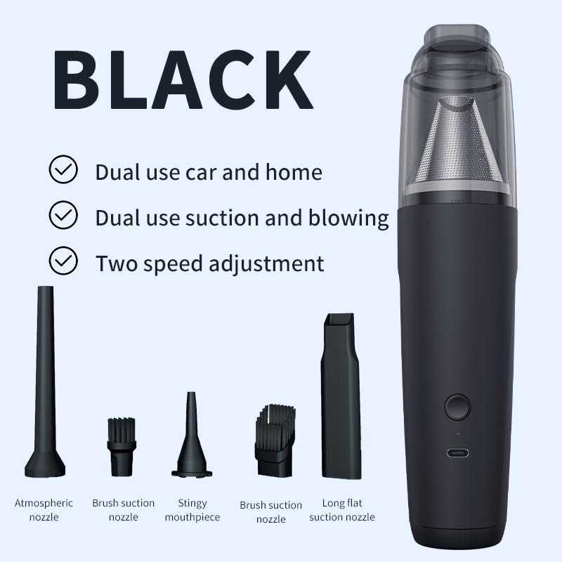 Wireless Mini Handheld Car Vacuum Cleaners120W 20000Pa Powerful Suction Wet And Dry Portable Car Cleaning Tools