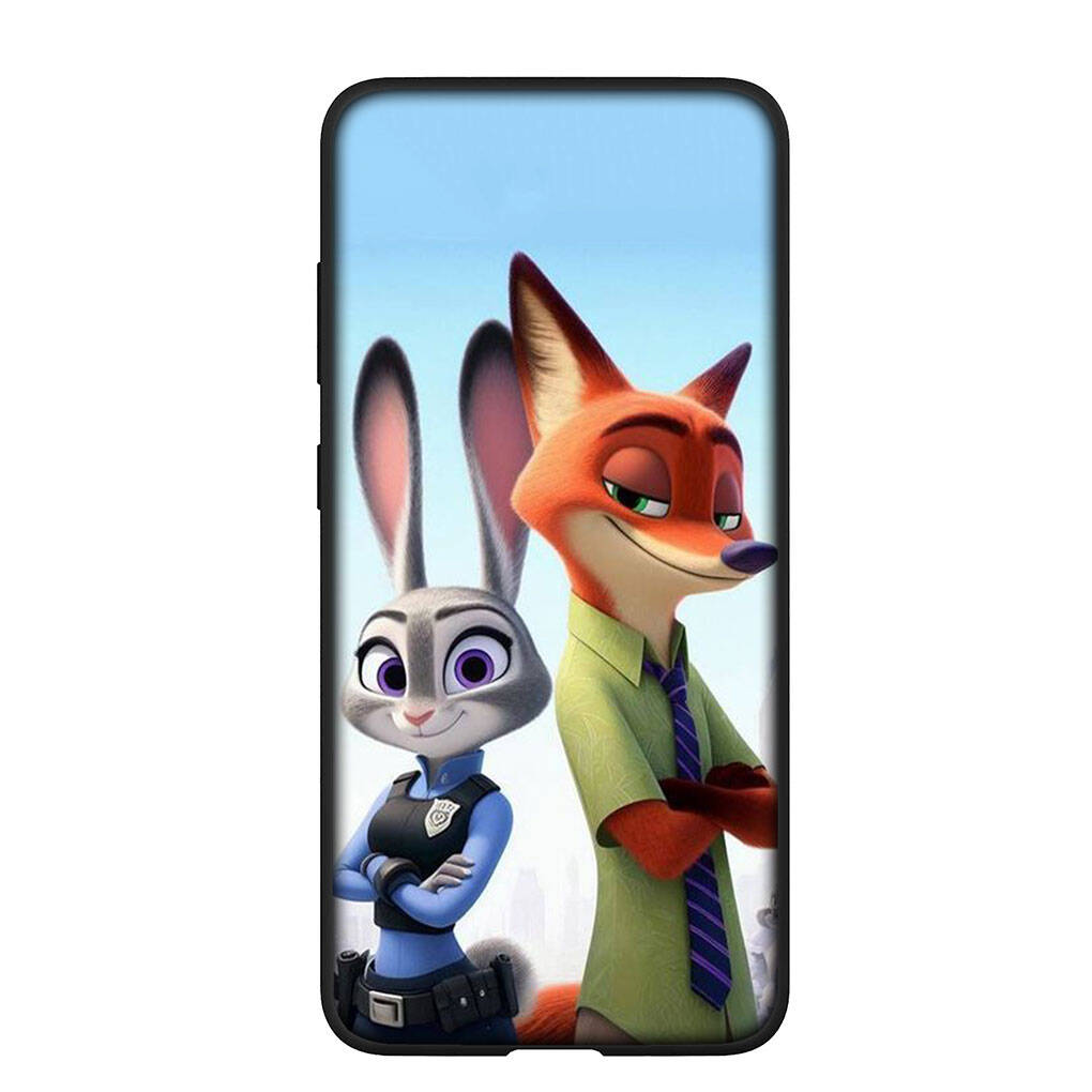 Pouzdro na telefon pro iPhone 17 16 15 Plus XR Huawei P30 P20 Lite Redmi Note 14 12 11 13 Pro Max OPPO A60 A80 A40 A18 Plakát Nick Garys Zootopia 2 Judy Kryt
