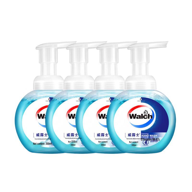 

Walch Foaming Antibacterial Hand Soap (4 x 300ml)