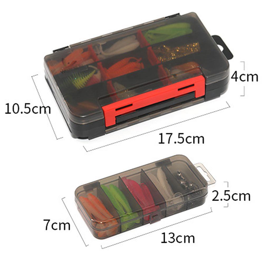 75/35pcs/Set Lure Boxed Soft Bait Perch Warbler Fish Worms Lure Threaded Curly Tail Maggot Bionic Bait Fake Baits Jig Head Hooks 260319