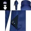 Gojo Jujutsu Kaisen Satoru Cosplay Costume Wig Men School Uniform Outfit Suit