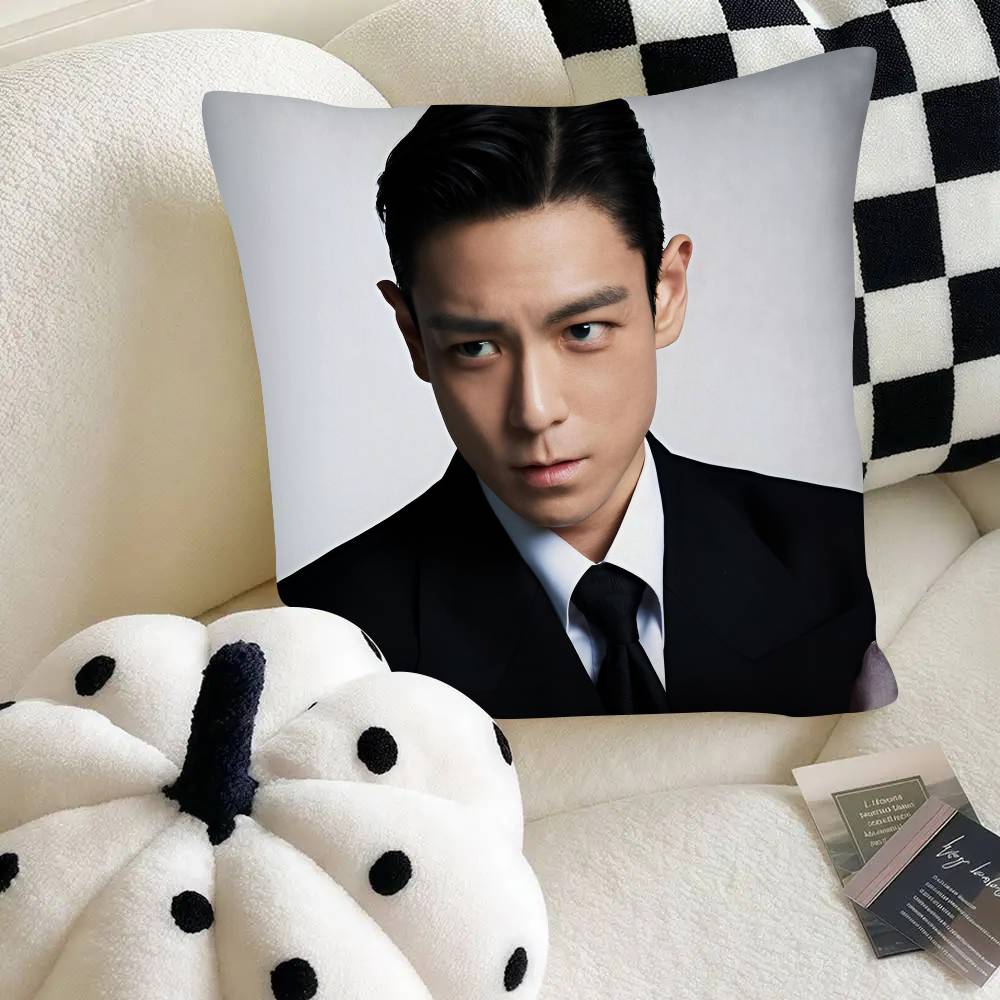 Singer Seunghyun Pillow Case Fashion Square Pillowcase Bedroom Sofa Room Ins Decoration Leisure