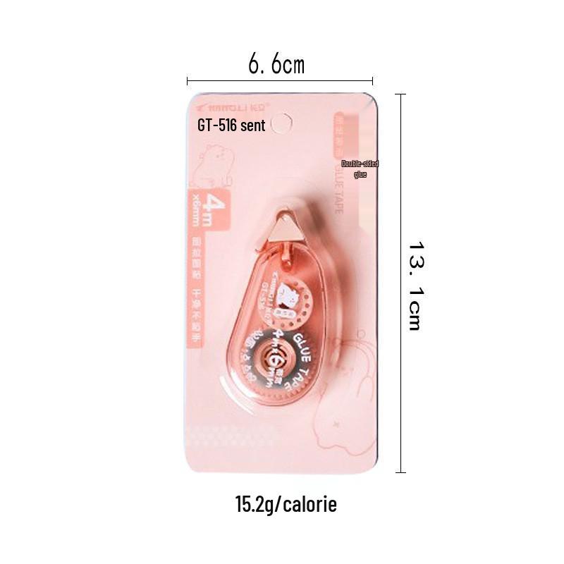 Longli Strong Dot Adhesive Removable Double-Sided Transparent Grid Tape for Scrapbooks
