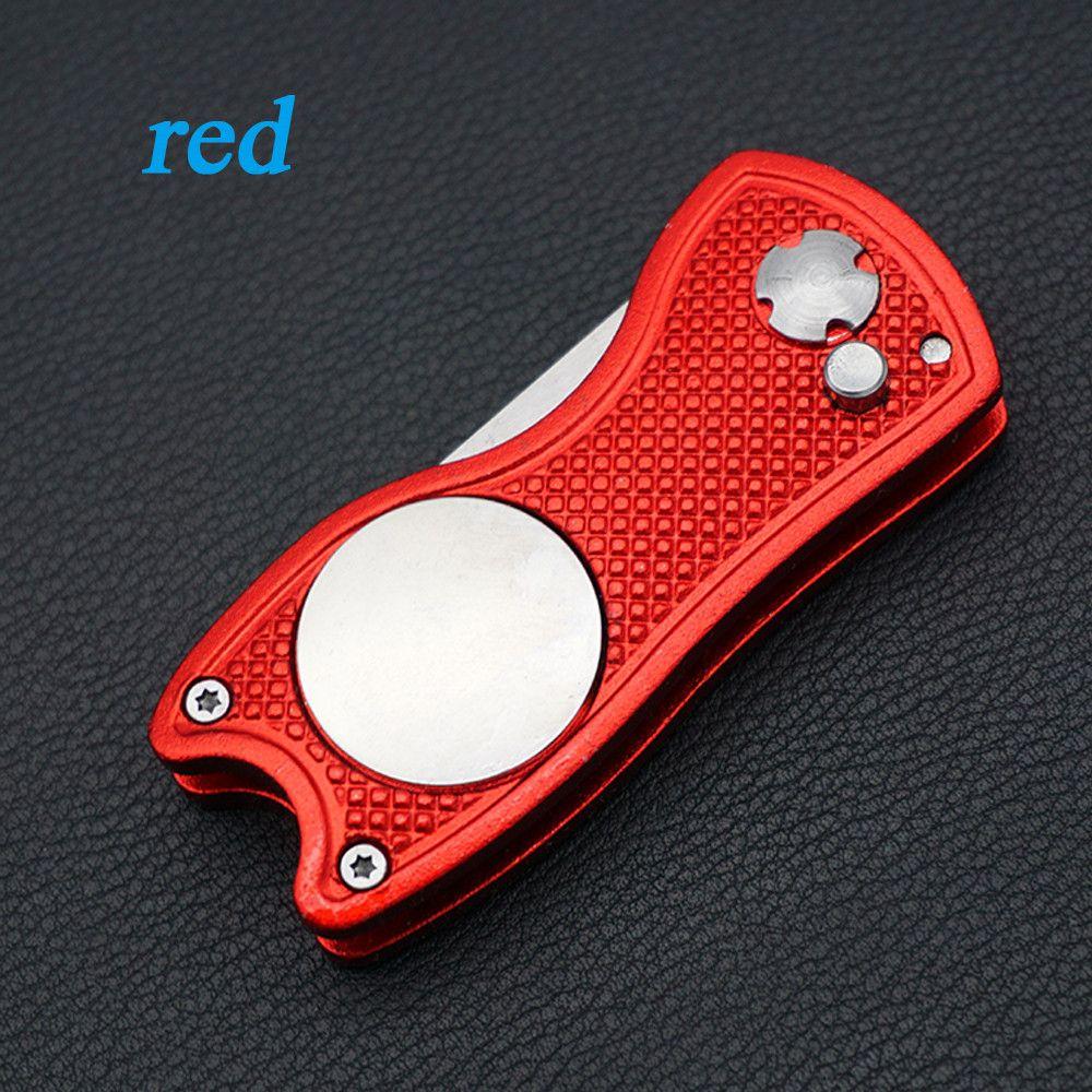Training Stainless Steel Divot Repair Tool Pitch Groove Cleaner Putting Green Fork Golf Pitchfork
