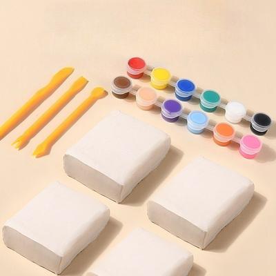 Ceramics Clay Sculpture Soft Pottery Clay DIY Manual Sculpture Clay Baking Free Ceramic Tool Pigments Education Specific Mud