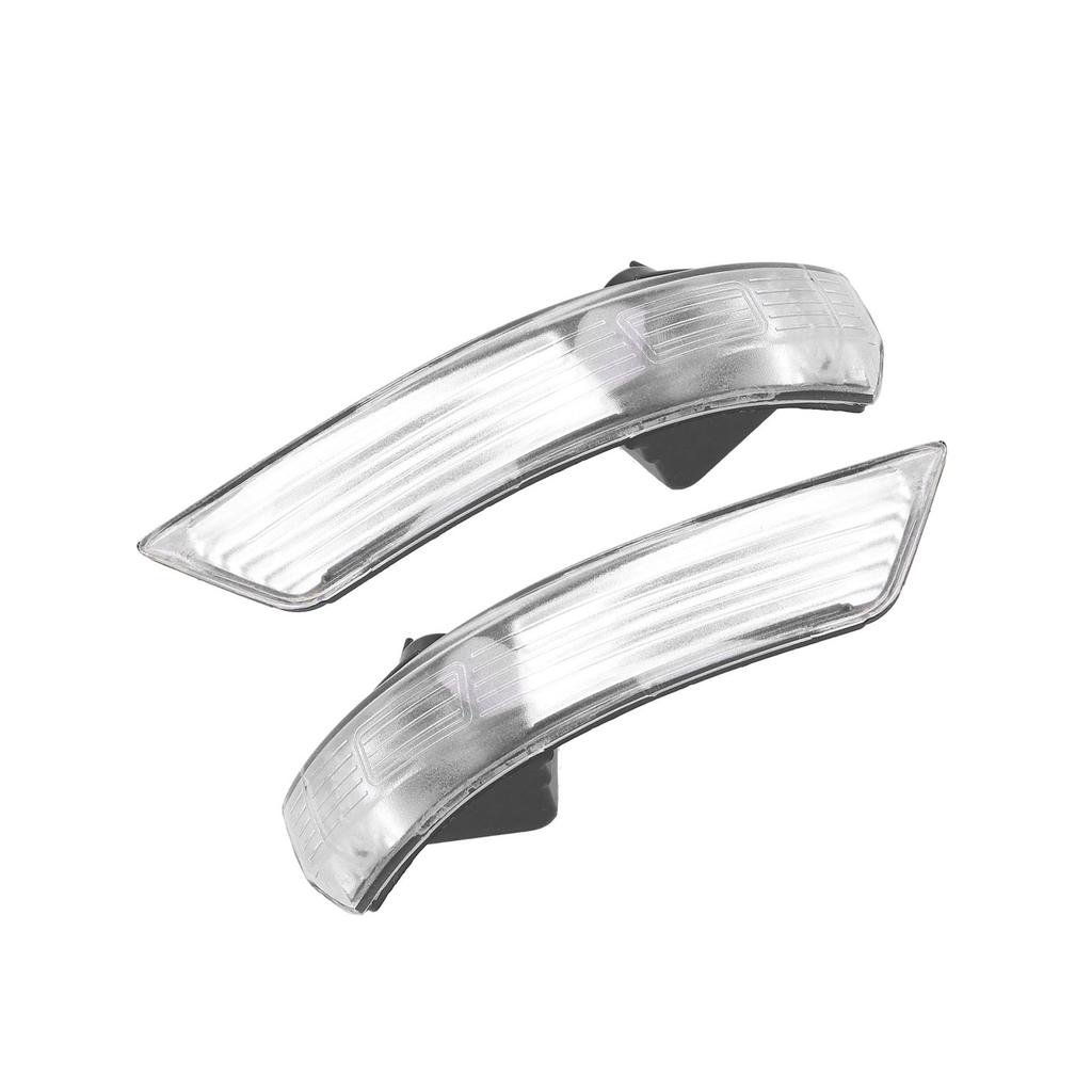 Pair of Rearview Wing Mirror Indicator Lens Turn Signal Light Cover 1538488 Fit for Ford Focus