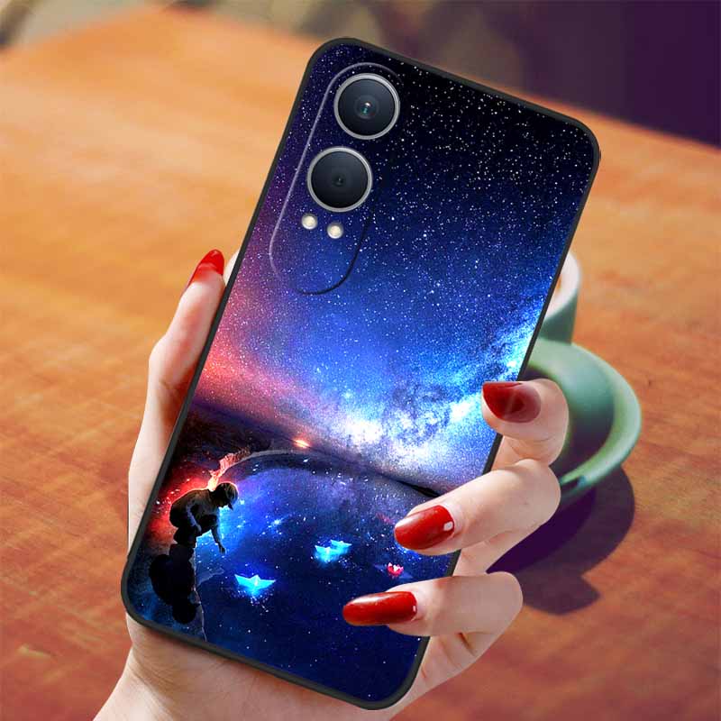 

For One plus Nord CE 4 Lite Case Black TPU Silicone Soft Covers for Oneplus Nord CE4 Lite 5G Protective Funda Capas Animals Wolf Nord CE4