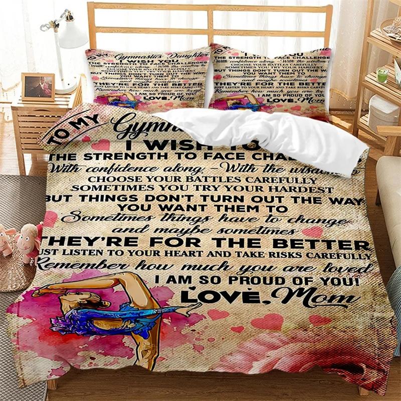 Soft And Comfortable Cartoon Pattern Duvet Cover Set With Duvet Cover And Pillowcases King Queen Twin Sizes For All Ages